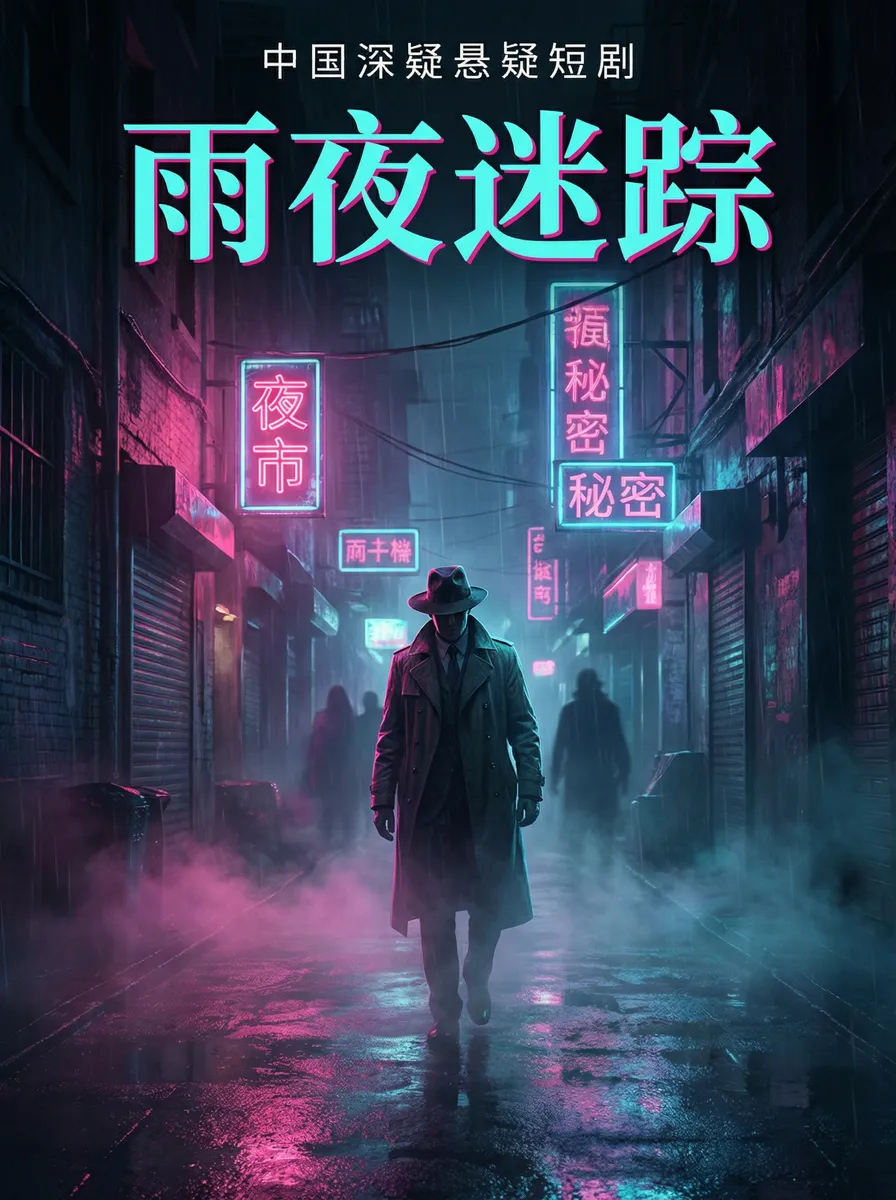 我的抗战之猎豹突击队 悬疑追踪短剧 - 雨夜迷踪海报